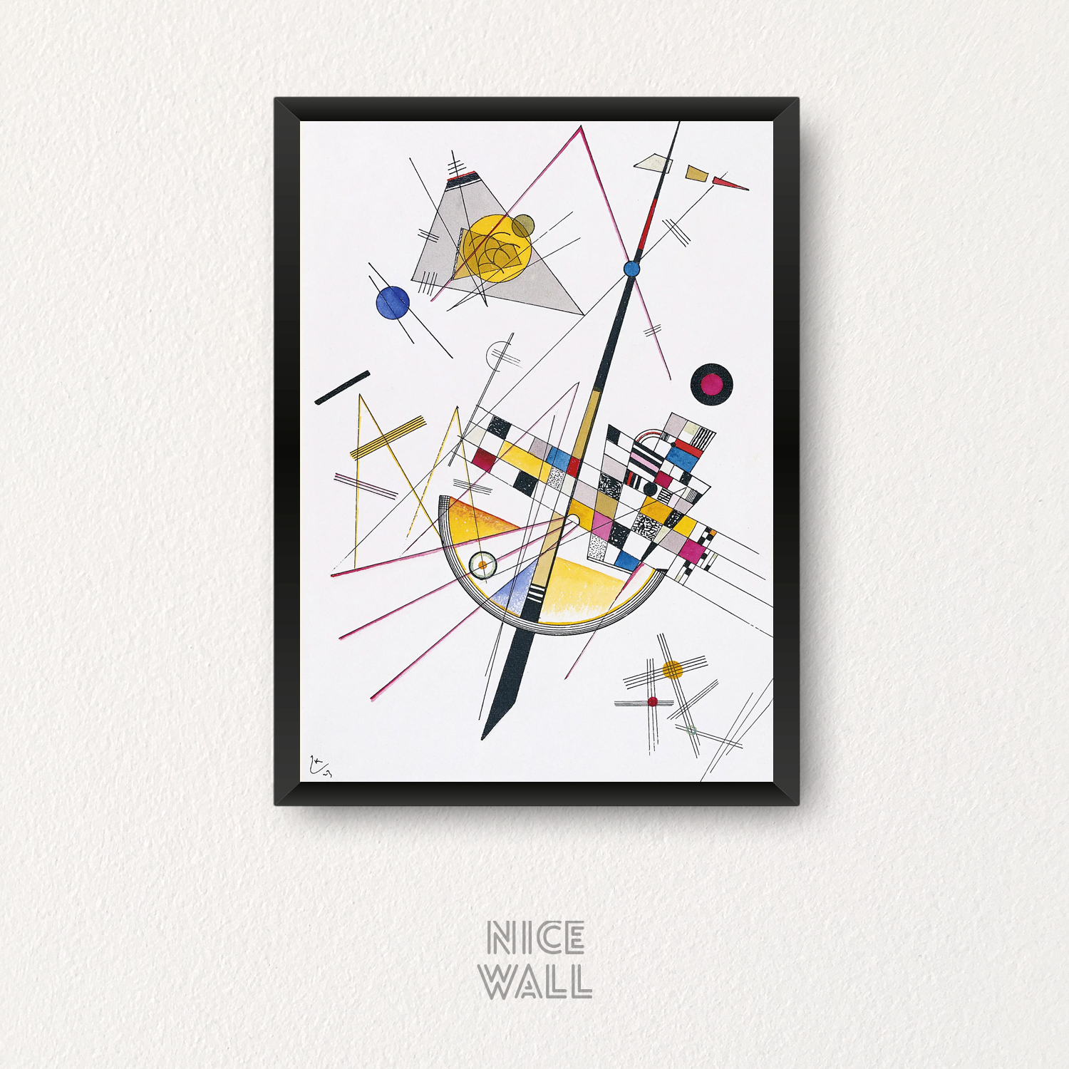 Cuadro Kandinsky Delicate