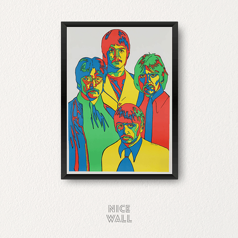 Cuadro The B Colores