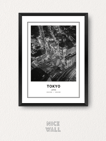 Cuadro Poster Tokyo