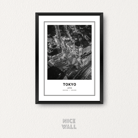 Cuadro Poster Tokyo