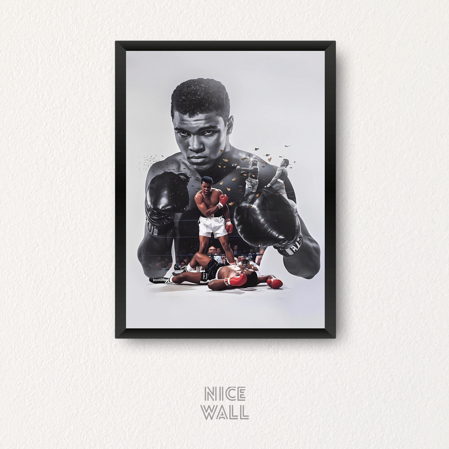 Cuadro Muhammad Ali Collage