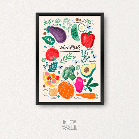 Cuadro Vegetables