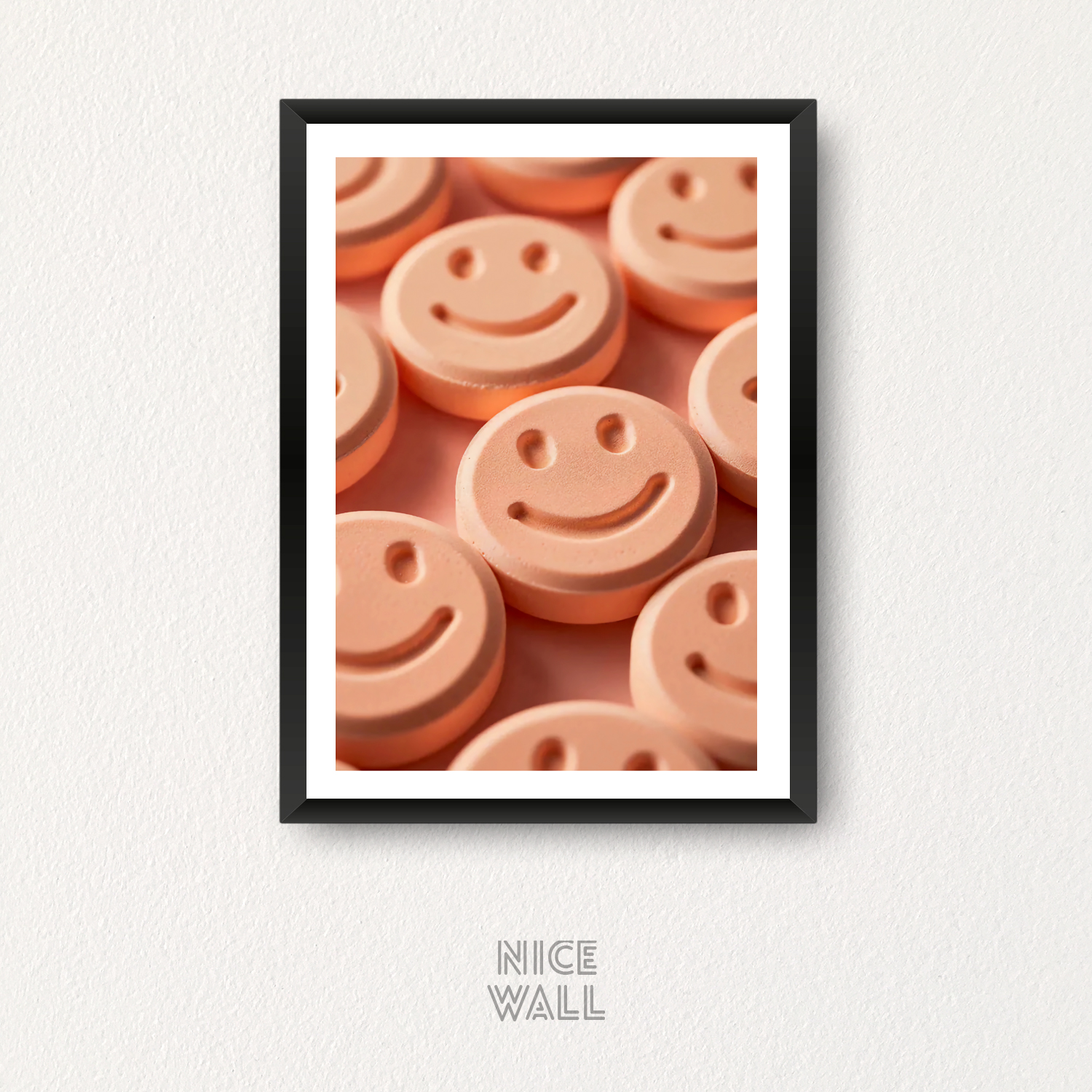 Cuadro Happy Pastilla