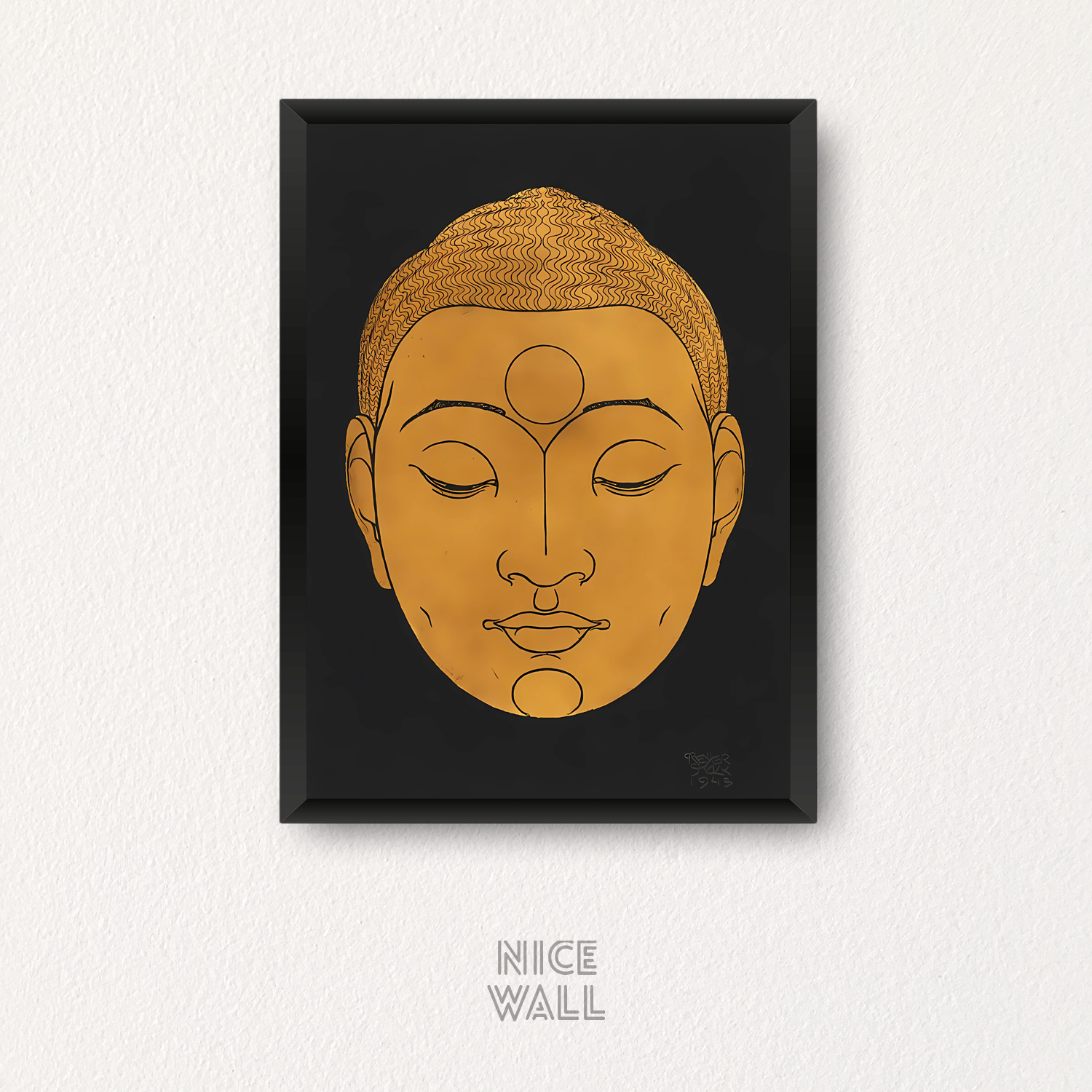 Cuadro Cabeza Buddha