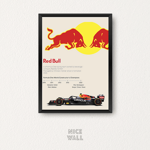 Cuadro Escudería Reb Bull