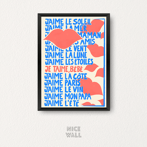 Cuadro J'aime