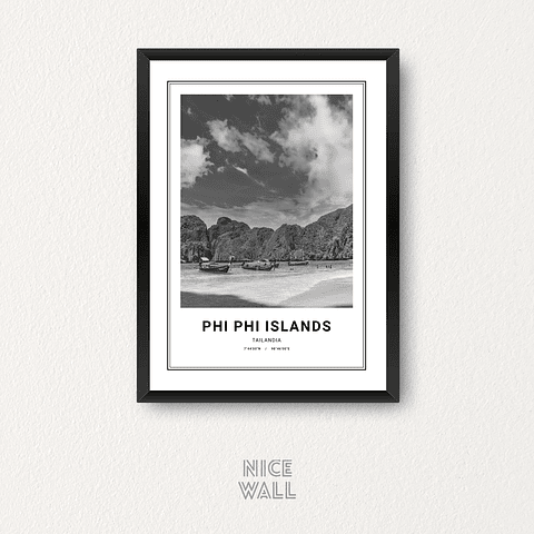 Cuadro Poster Phi Phi Islands