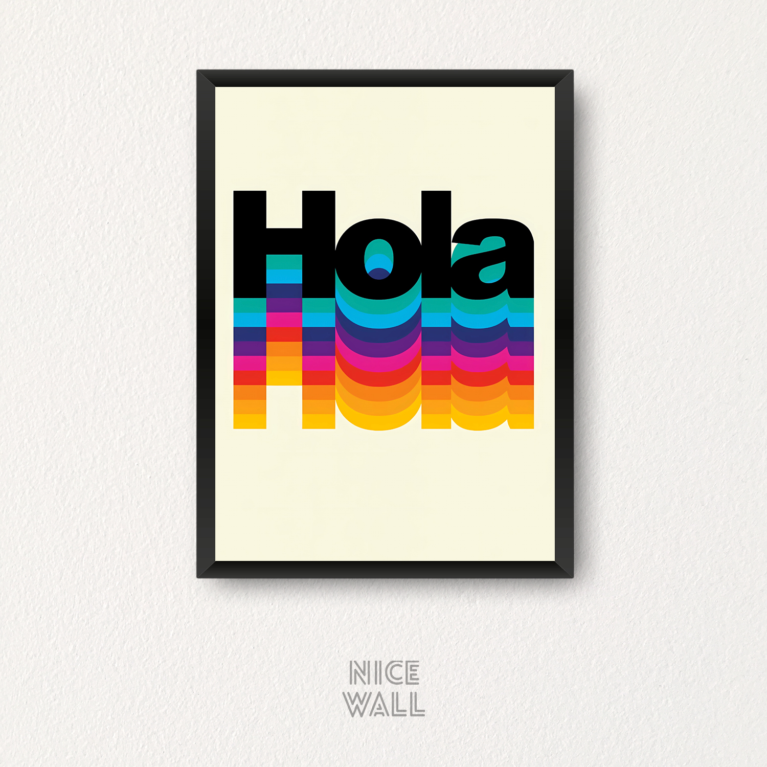 Cuadro Hola