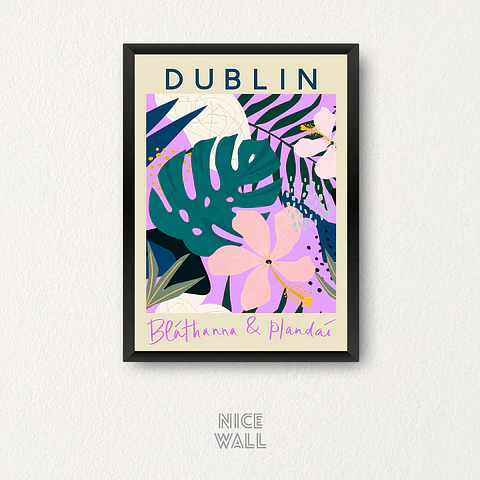 Cuadro Flower Market Dublin