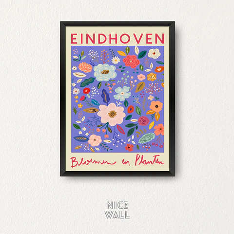 Cuadro Flower Market Eindhoven