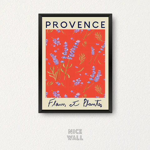 Cuadro Flower Market Provence