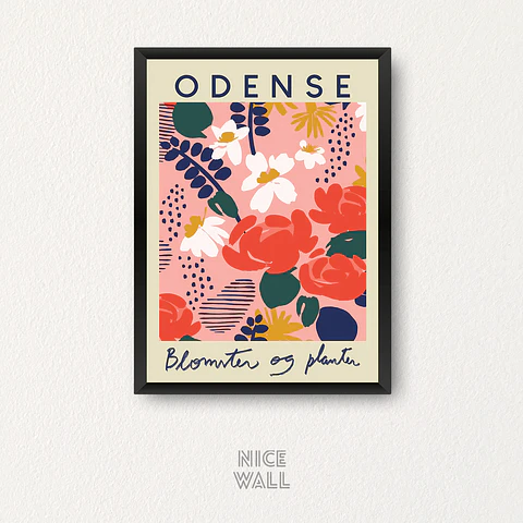 Cuadro Flower Market Odense