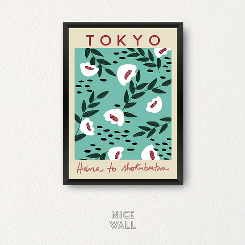 Cuadro Flower Market Tokyo- COPIAR