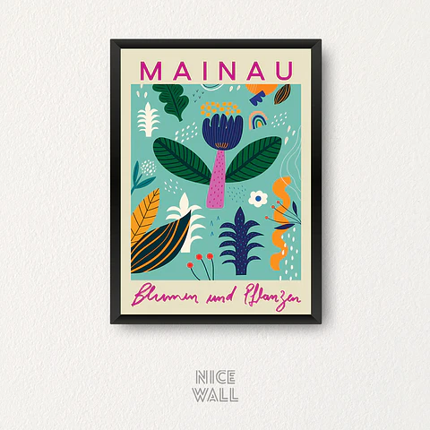 Cuadro Flower Market Mainau