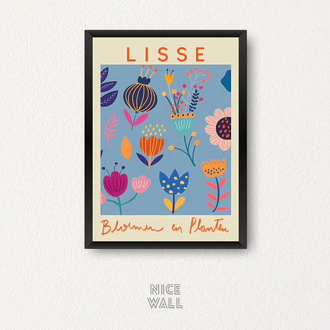 Cuadro Flower Market Lisse