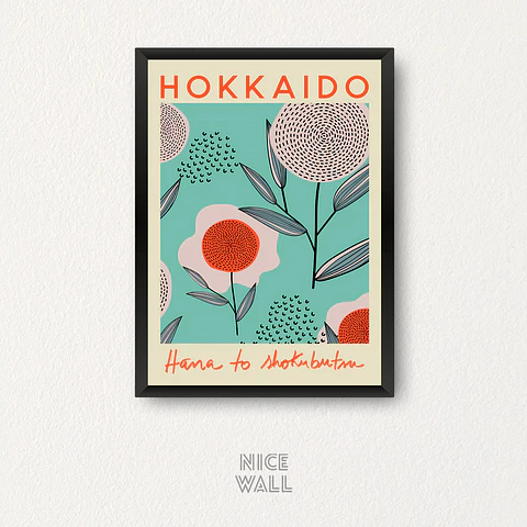 Cuadro Flower Market Hokkaido