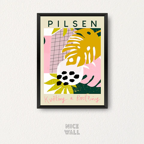 Cuadro Flower Market Pilsen