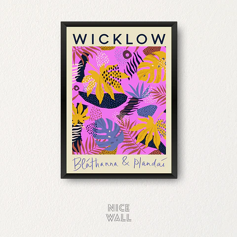 Cuadro Flower Market Wicklow