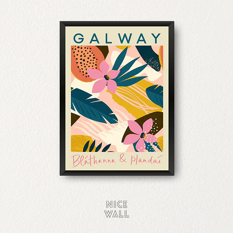 Cuadro Flower Market Galway