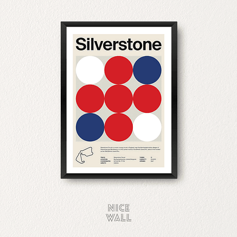 Cuadro Pista Silverstone