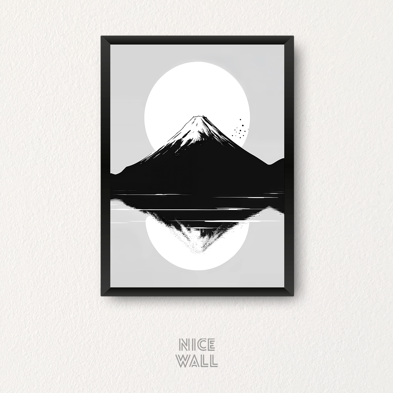 Cuadro Monte Fuji Ilustrado
