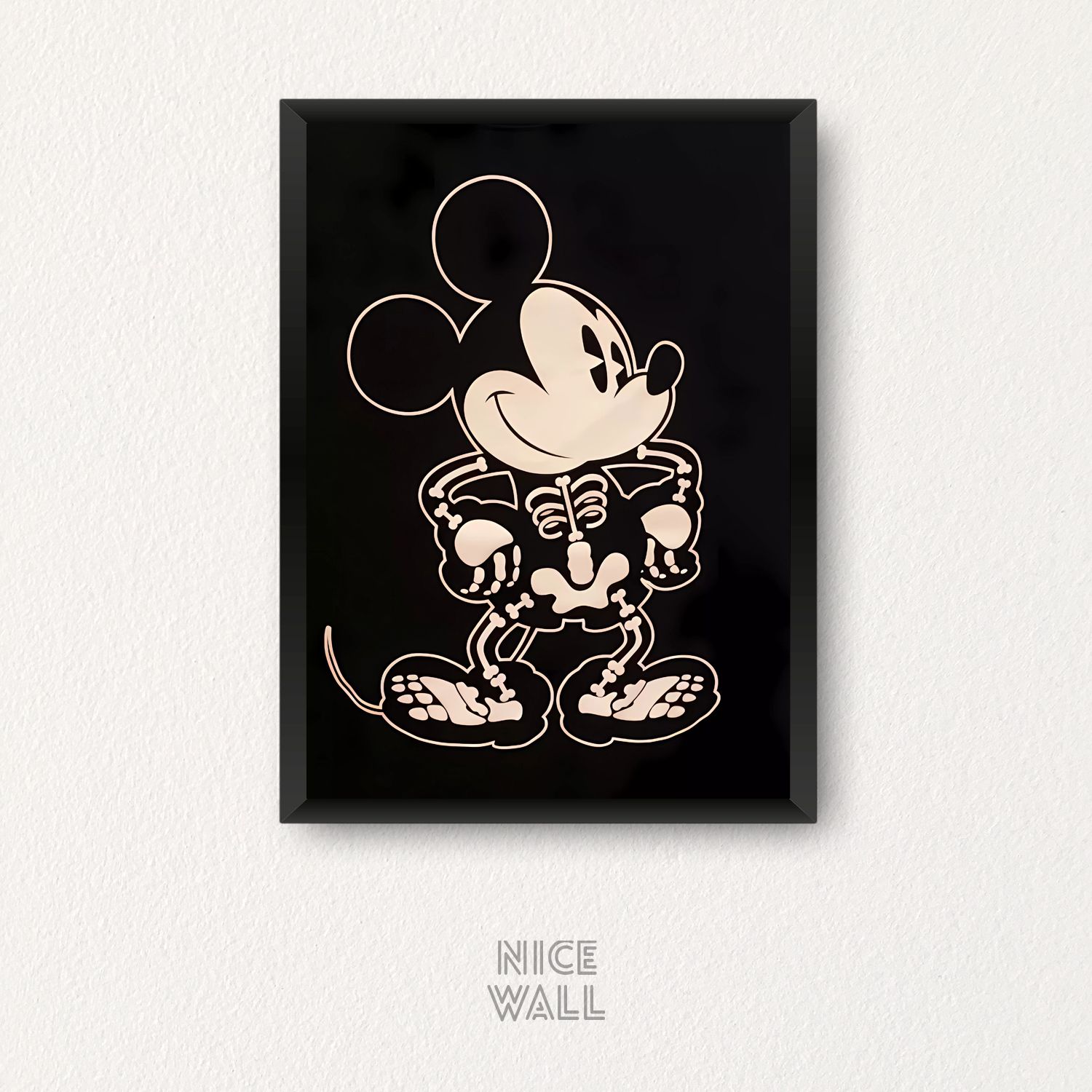 Cuadro Mickey Rayos X