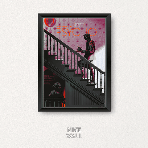 Cuadro Poster Psycho Hitchcock`s