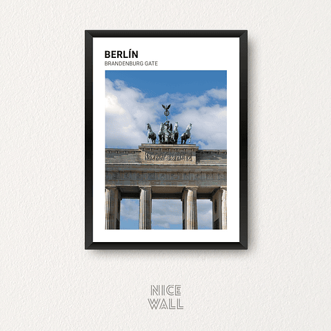Cuadro Brandenburg Gate Berlín