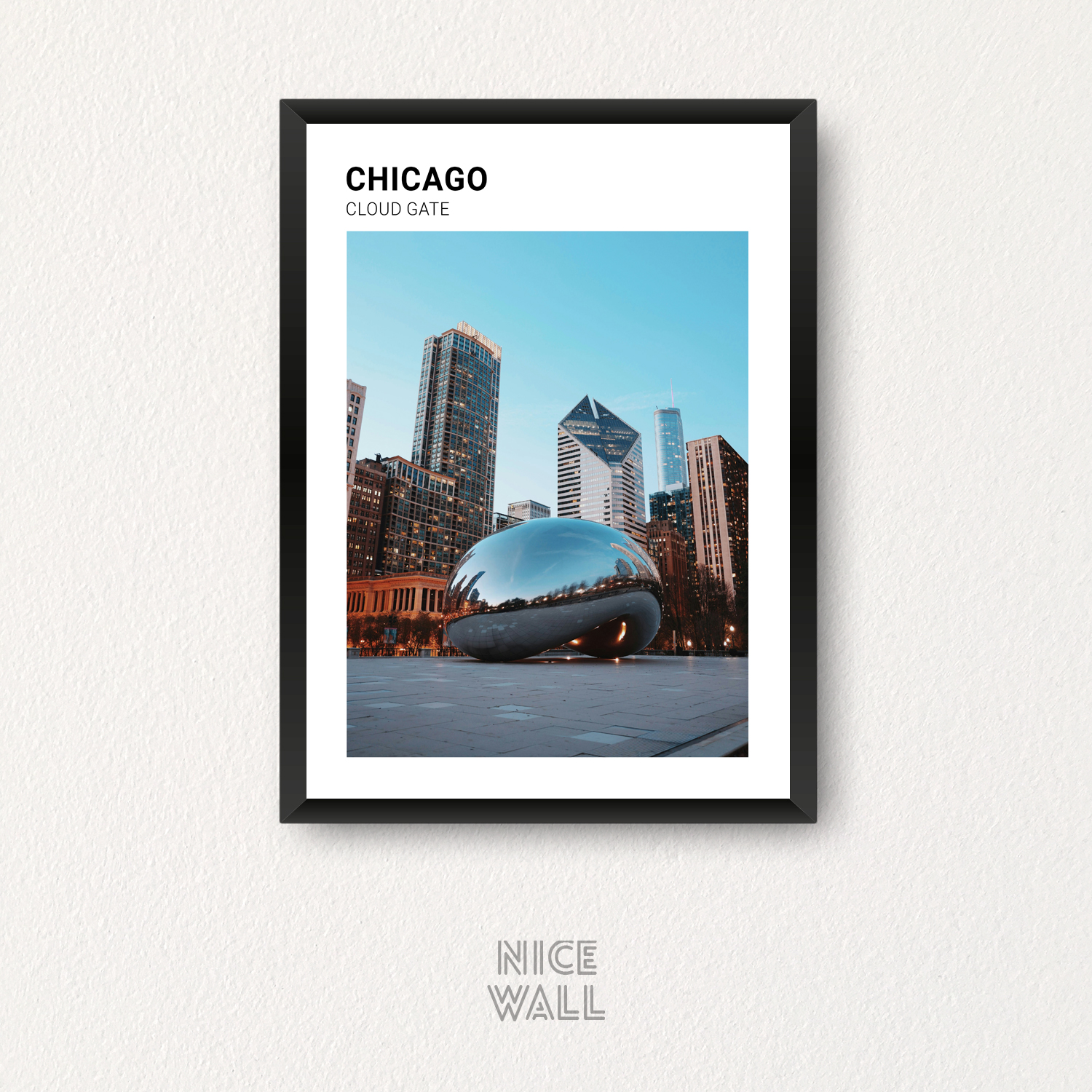 Cuadro Cloud Gate Chicago