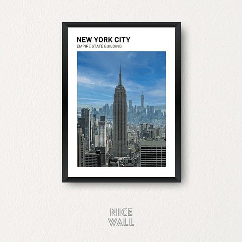 Cuadro Empire State New York