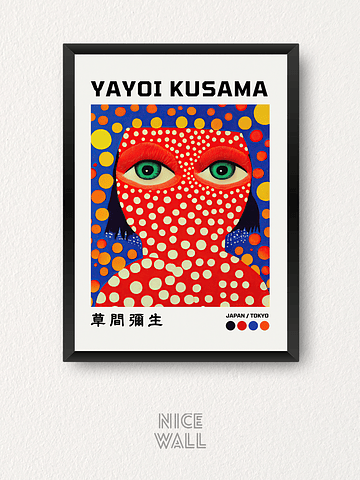 Cuadro Yayoi Kusama Tokyo Japón