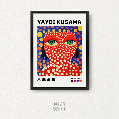 Cuadro Yayoi Kusama Tokyo Japón