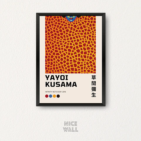 Cuadro Yayoi Kusama Infinity Nets Ssop 2016