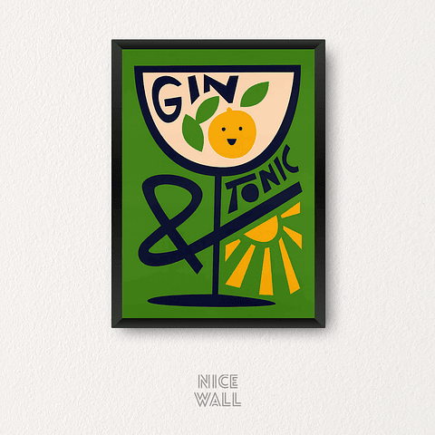 Cuadro Gin Tonic