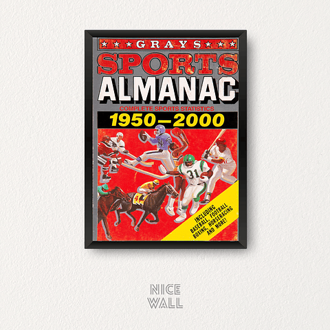 Cuadro Volver al Futuro Almanaque