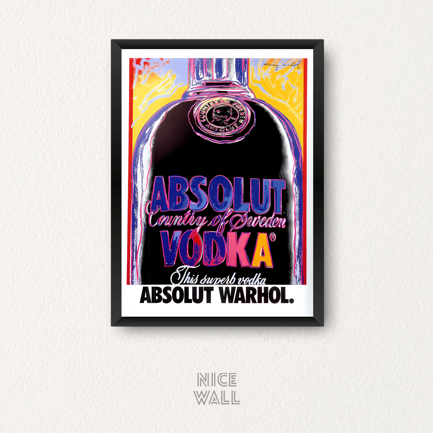 Cuadro Absolut Warhol