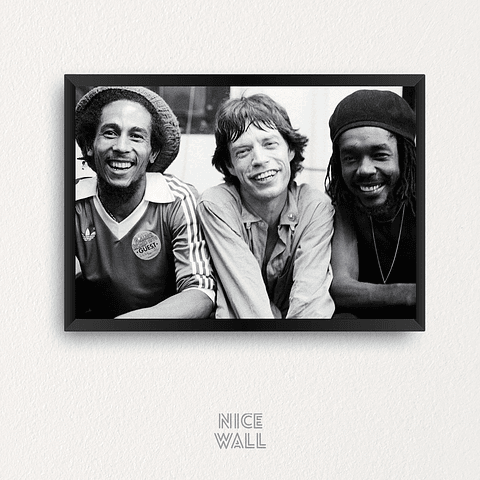 Cuadro Jagger, Marley & Peter 