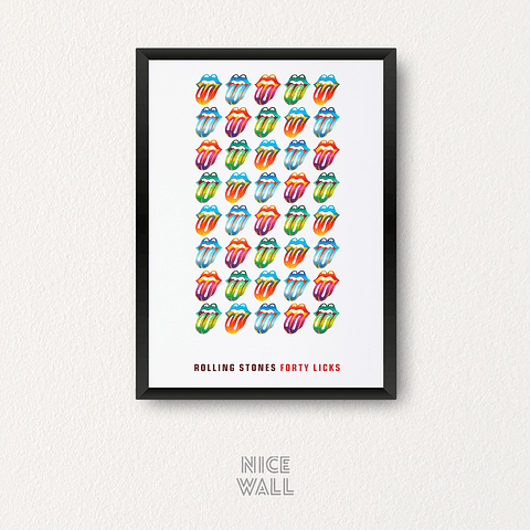 Cuadro Rolling Stones Forty Licks