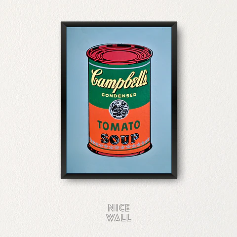 Cuadro Andy Warhol Tomato Soup