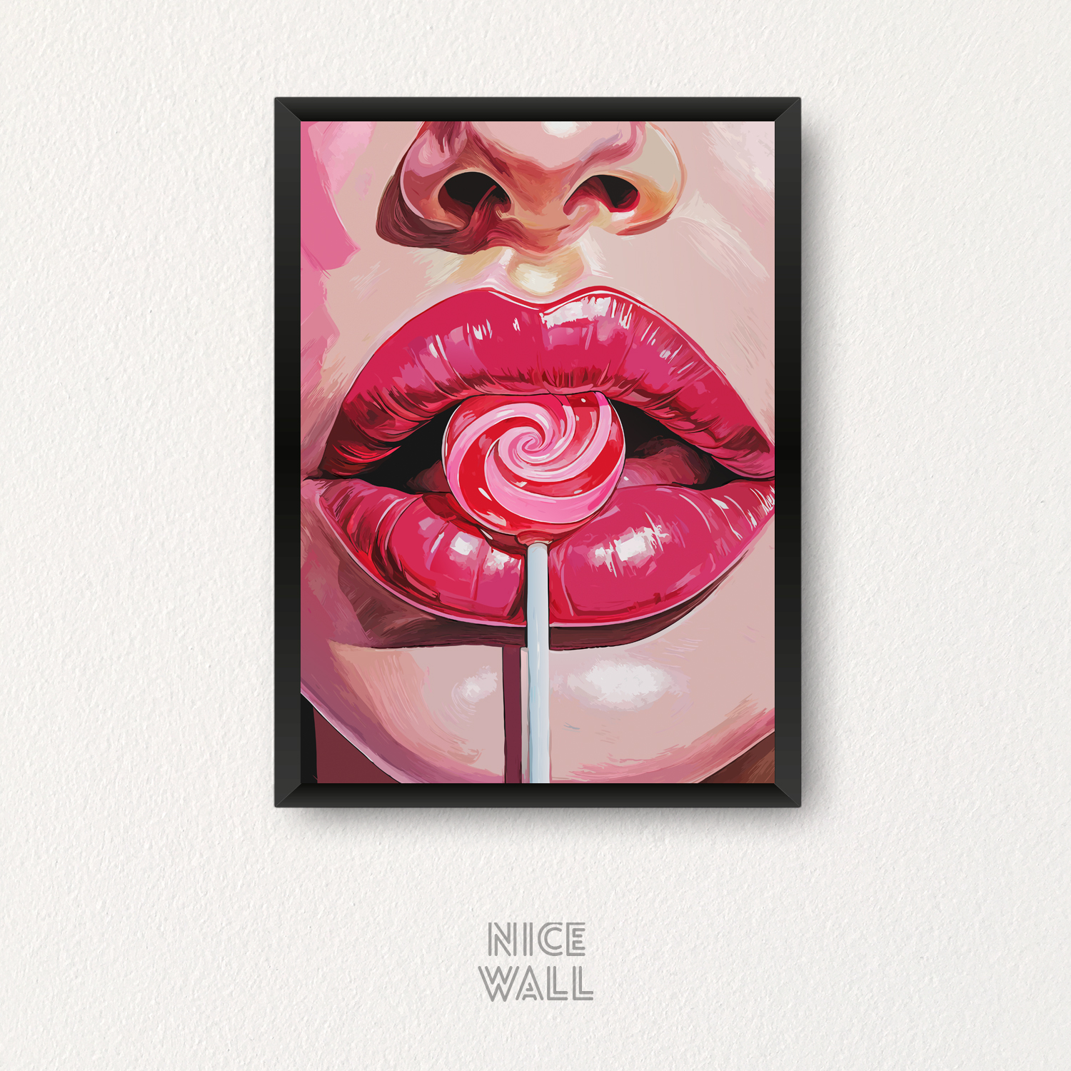 Cuadro Labios Candy