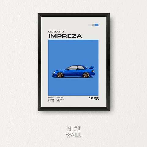 Cuadro Subaru Impreza 1998