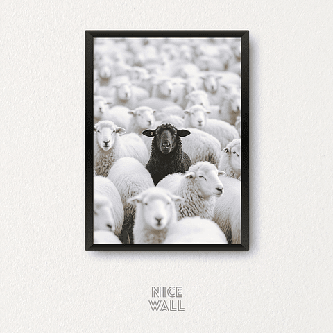 Cuadro Oveja Negra