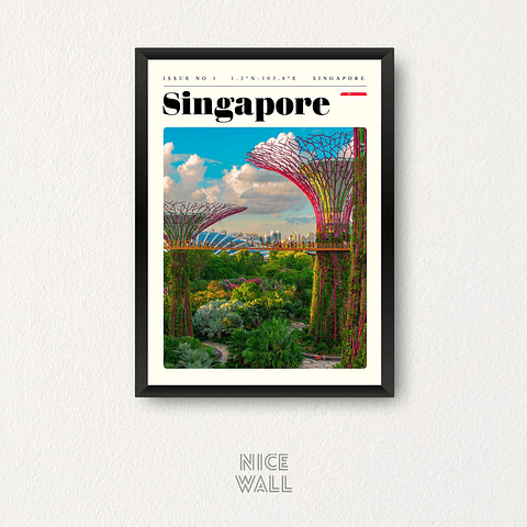 Cuadro Poster Singapore