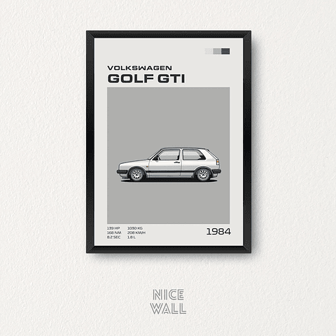 Cuadro Volkswagen Golf GTI
