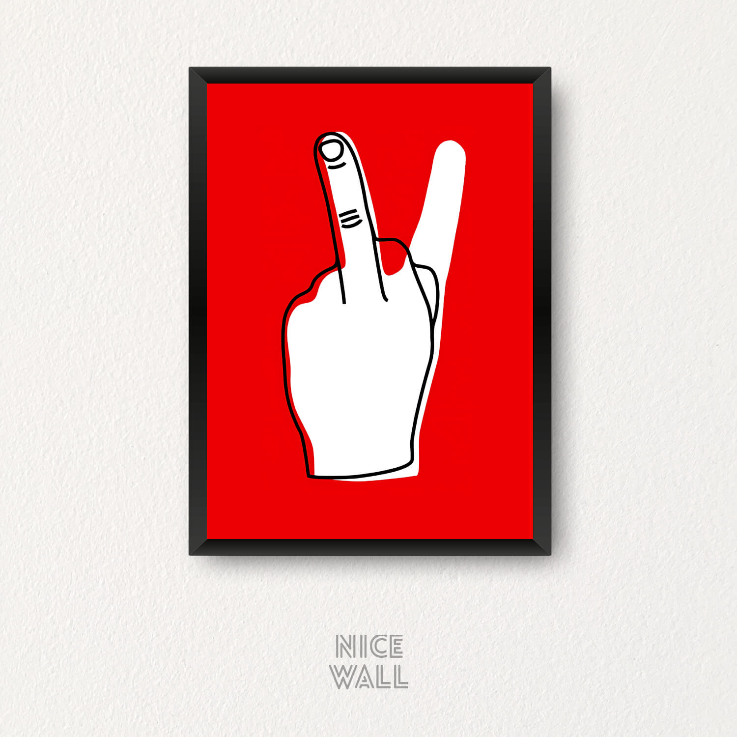 Cuadro Fuck Peace