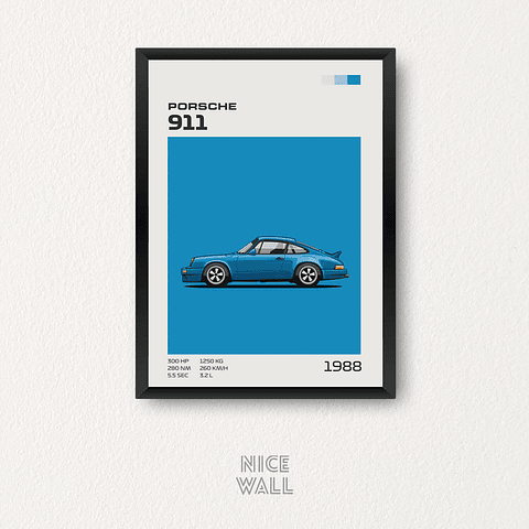 Cuadro Porsche 911 (1964–1989)