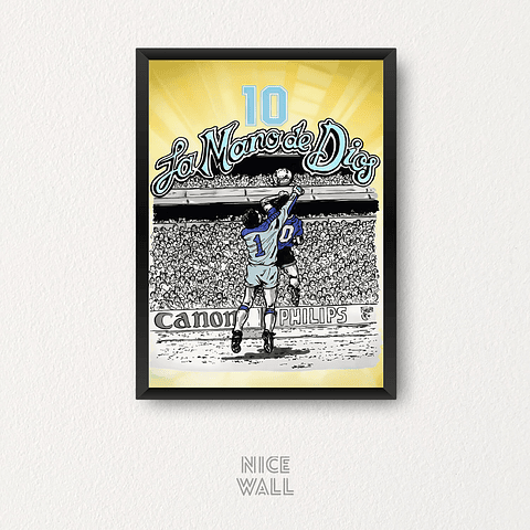 Cuadro La Mano de dios