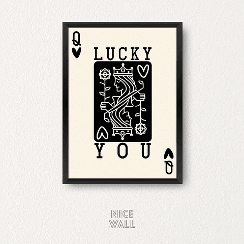 Cuadro Lucky You