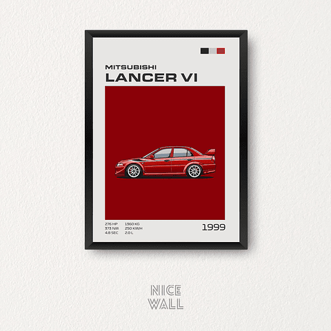 Cuadro Mitsubushi Lance EVO VI
