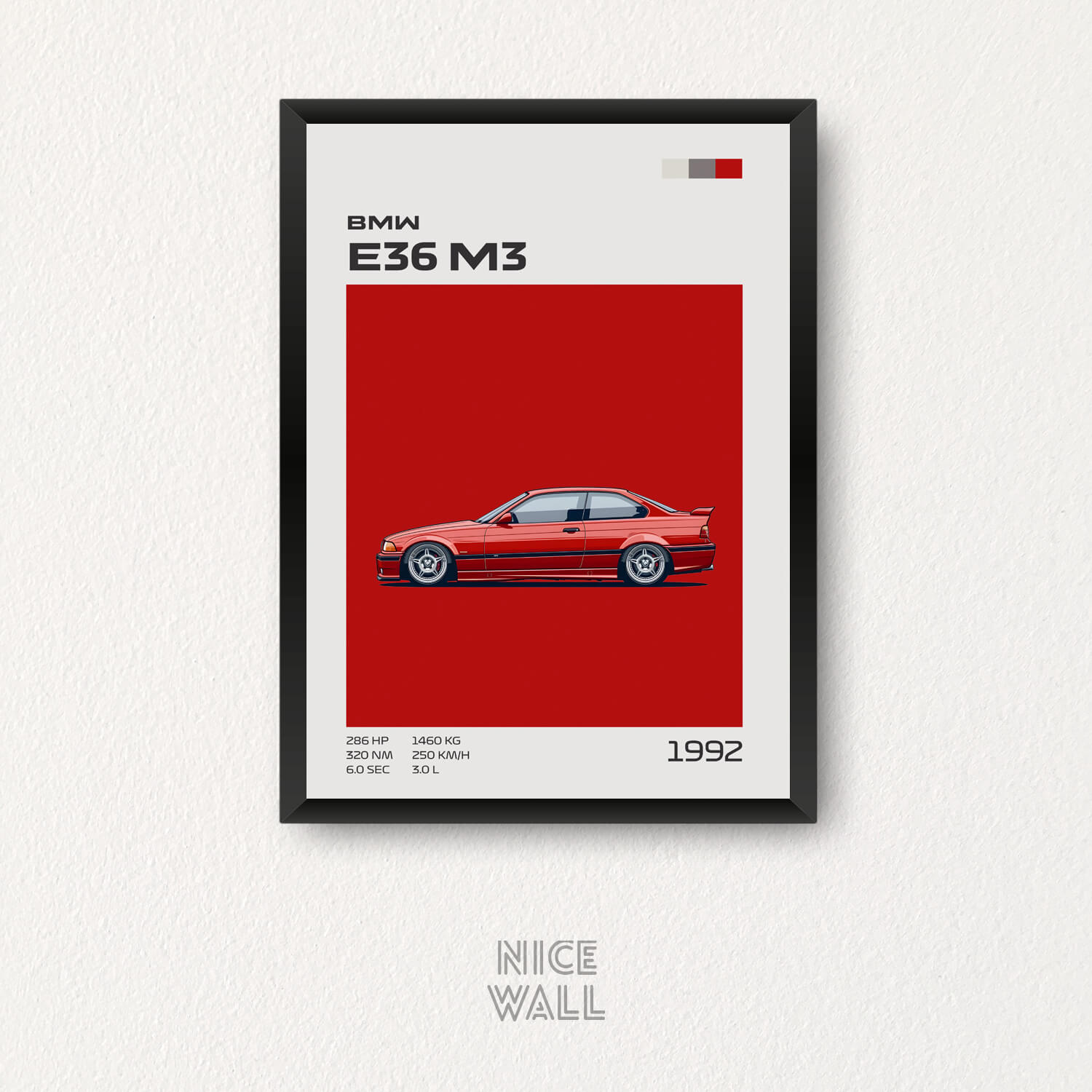 Cuadro BMW E36 M3 1992